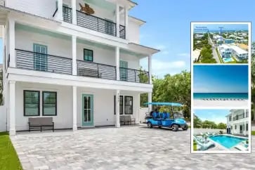 Azure vacation home